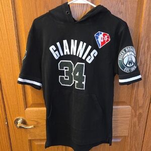 Giannis Black Hoodie Shirt